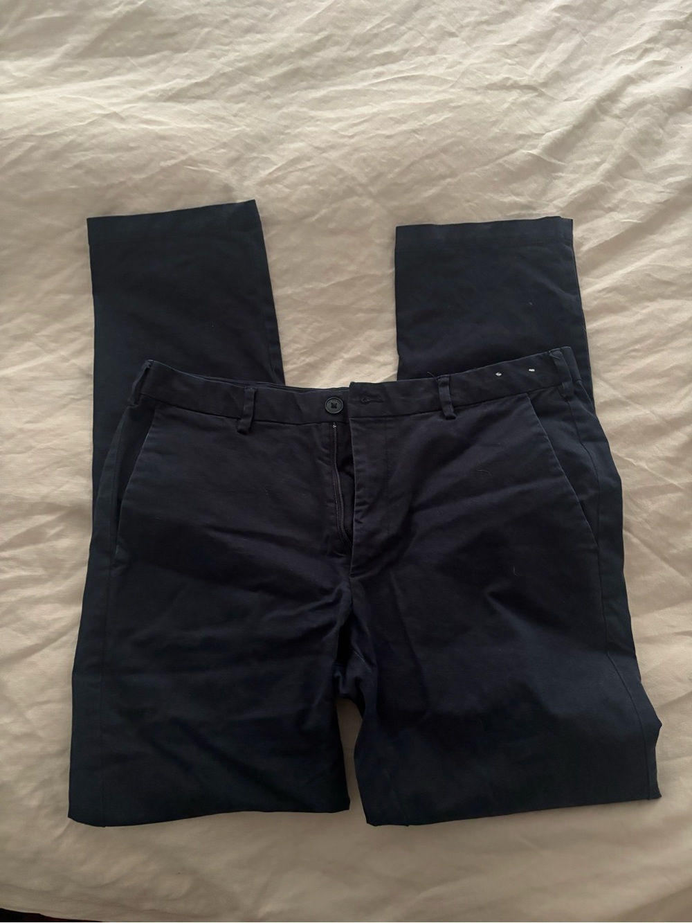 NET Men's Navy Chino Pants